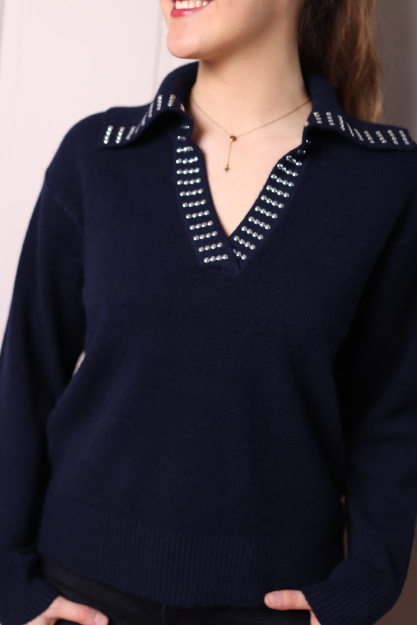 BLA04PU - PULL COL POLO - 25H