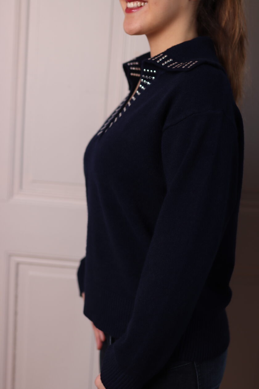 BLA04PU - PULL COL POLO - 25H – Image 3