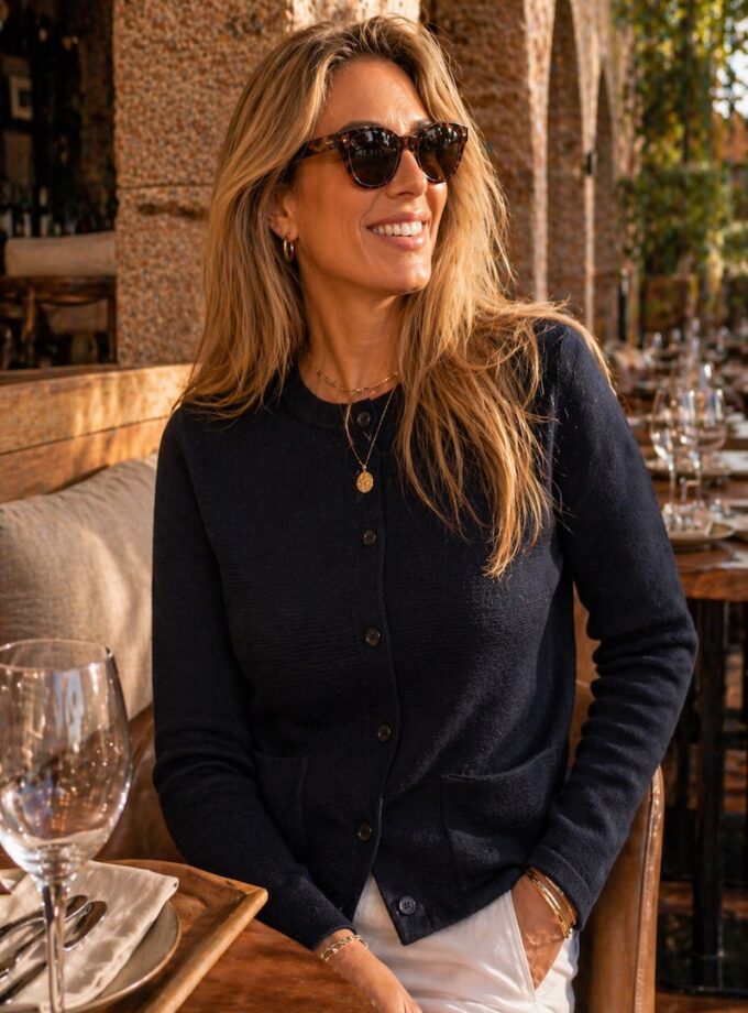 FEL09 - CARDIGAN 2 POCHES - 25H