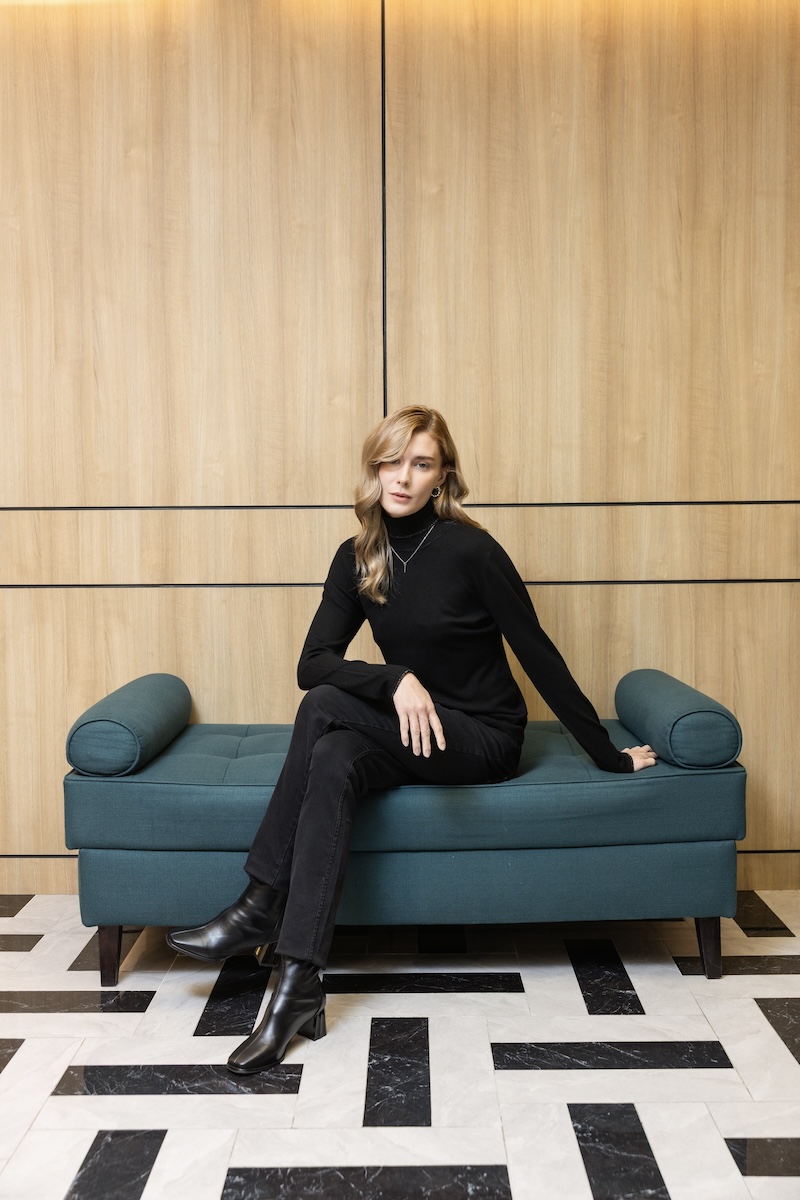 FEL43 - PULL COL ROULE - 25H – Image 2