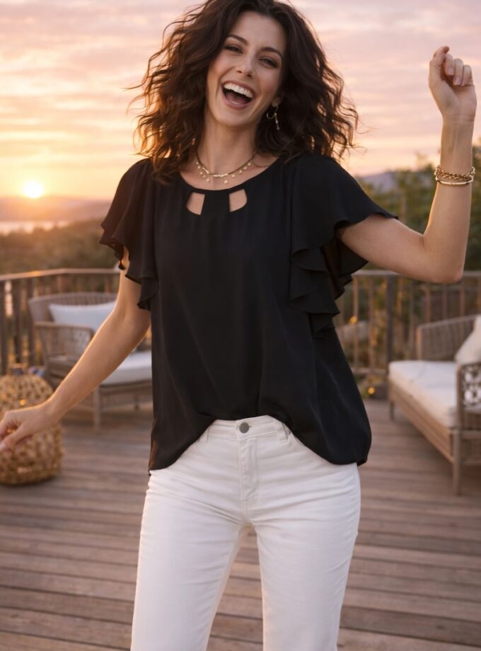 CAS01CH - Blouse Unie