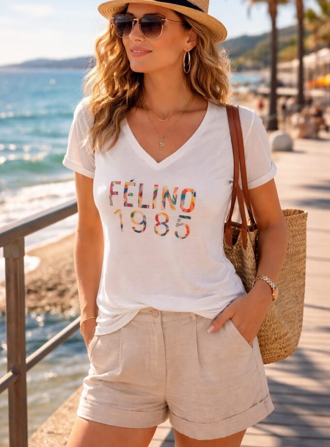 RON06TS - TEE SHIRT FELINO 1985 - 26E